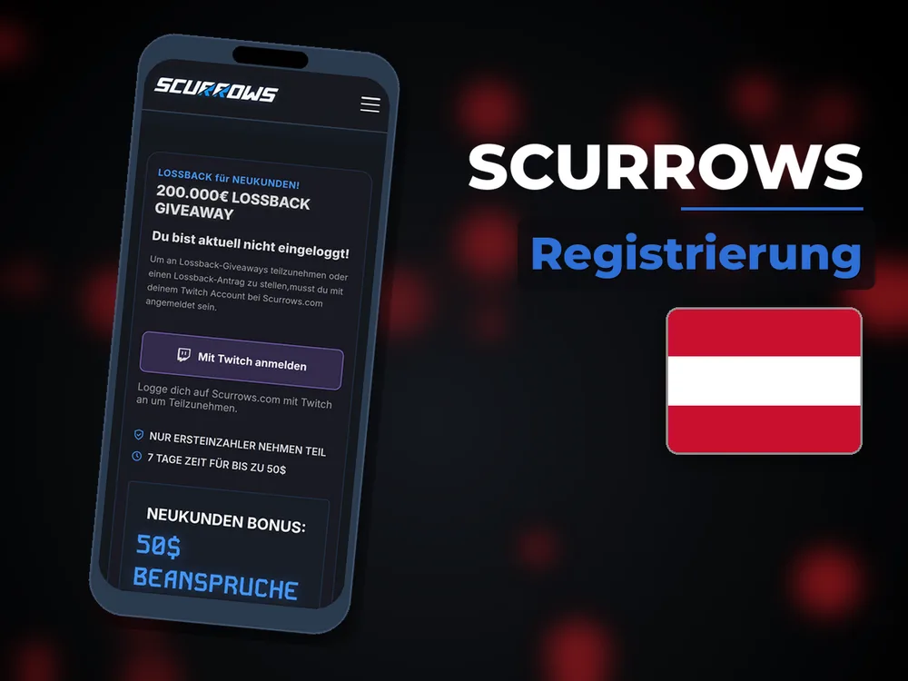 Scurrows - Registrierung
