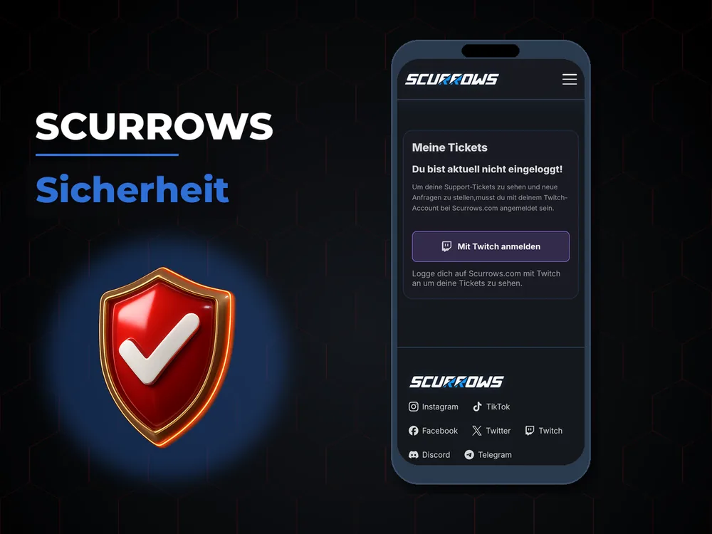 Scurrows - Sicherheit