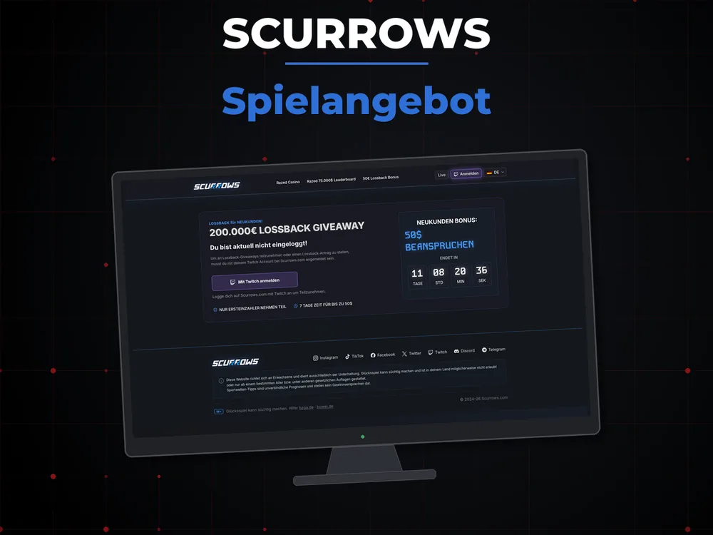 Scurrows - Spielangebot