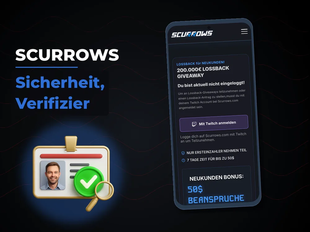 Scurrows - Sicherheit, Verifizier