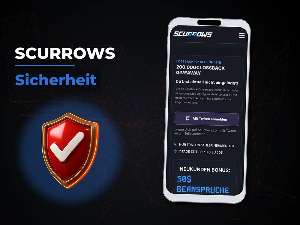 Scurrows - Sicherheit