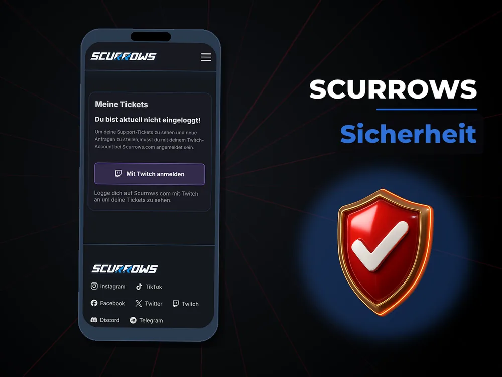 Scurrows - Sicherheit