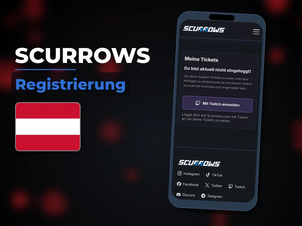 Scurrows - Registrierung